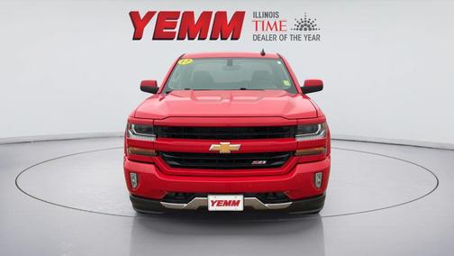 Red 2017 Chevrolet Silverado 1500 LT