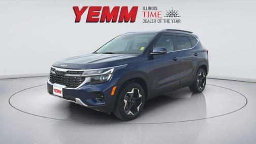 Dark Ocean Blue 2024 Kia Seltos EX