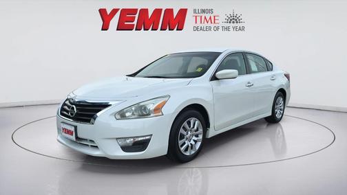 Pearl White 2013 Nissan Altima 2.5 S