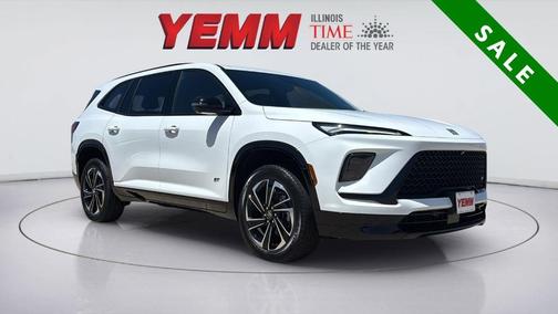 Summit White 2026 Buick Enclave Sport Touring