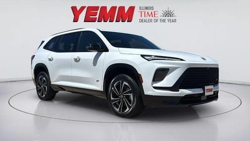 Summit White 2026 Buick Enclave TOURING
