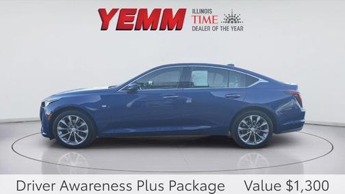 Wave Metallic 2020 Cadillac CT5 Premium Luxury AWD