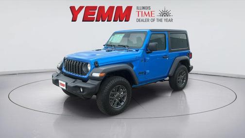 Hydro Blue Pearlcoat 2026 Jeep Wrangler Sport
