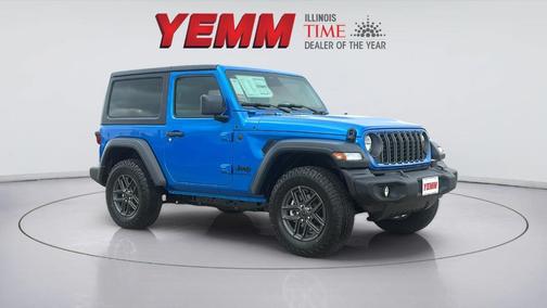 Hydro Blue Pearlcoat 2026 Jeep Wrangler Sport