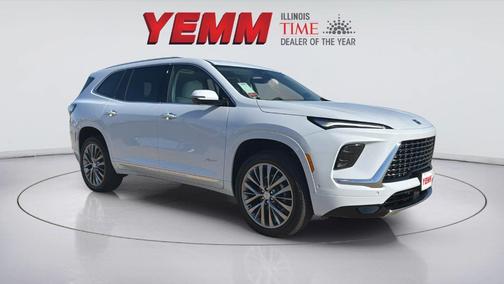 White Tri-Coat 2026 Buick Enclave Avenir