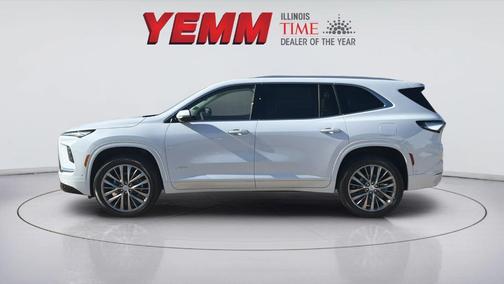 White Tri-Coat 2026 Buick Enclave Avenir
