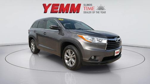 Silver Sky Metallic 2014 Toyota Highlander XLE