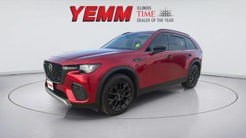 Soul Red Crystal Metallic 2025 Mazda CX-70 PR