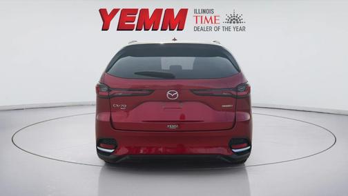 Soul Red Crystal Metallic 2025 Mazda CX-70 PR