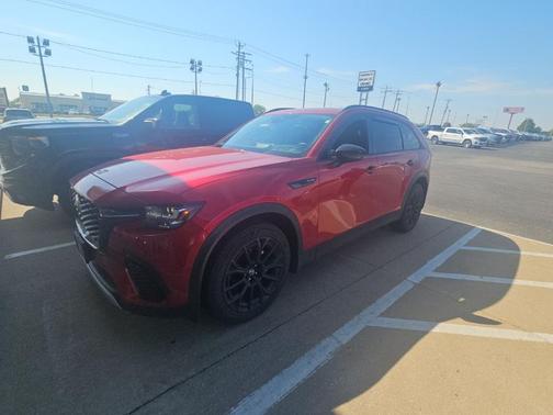 Soul Red Crystal Metallic 2025 Mazda CX-70 PR