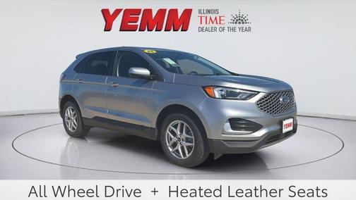Silver Metallic 2024 Ford Edge SEL