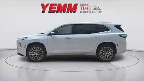 White Tri-Coat 2026 Buick Enclave AVENIR