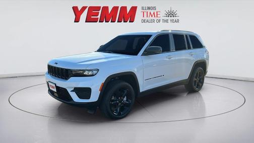 Bright White 2025 Jeep Grand Cherokee Laredo