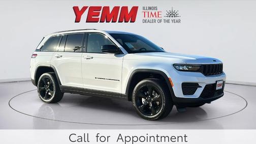 Bright White 2025 Jeep Grand Cherokee Laredo