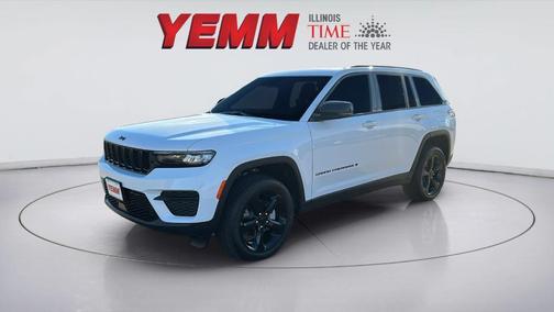 Bright White 2025 Jeep Grand Cherokee Laredo