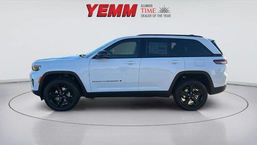 Bright White 2025 Jeep Grand Cherokee Laredo