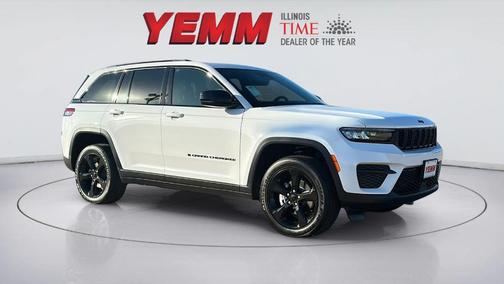 Bright White 2025 Jeep Grand Cherokee Laredo