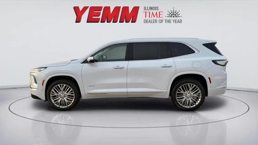 White Tri-Coat 2027 Buick Enclave AVENIR