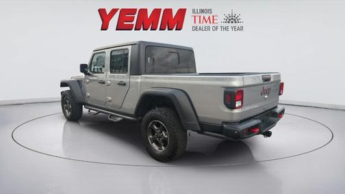 Billet Silver Metallic Clearcoat 2020 Jeep Gladiator Rubicon