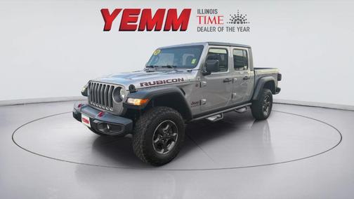 Billet Silver Metallic Clearcoat 2020 Jeep Gladiator Rubicon