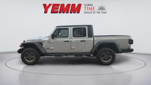 Billet Silver Metallic Clearcoat 2020 Jeep Gladiator Rubicon
