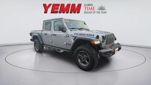 Billet Silver Metallic Clearcoat 2020 Jeep Gladiator Rubicon