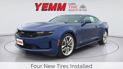 Riverside Blue Metallic 2021 Chevrolet Camaro LT1