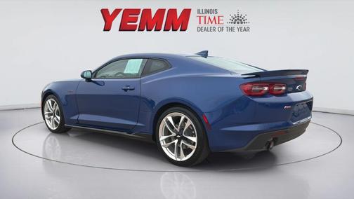 Riverside Blue Metallic 2021 Chevrolet Camaro LT1