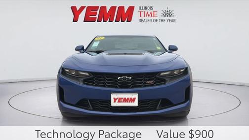 Riverside Blue Metallic 2021 Chevrolet Camaro LT1