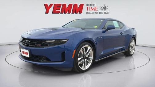 Riverside Blue Metallic 2021 Chevrolet Camaro LT1