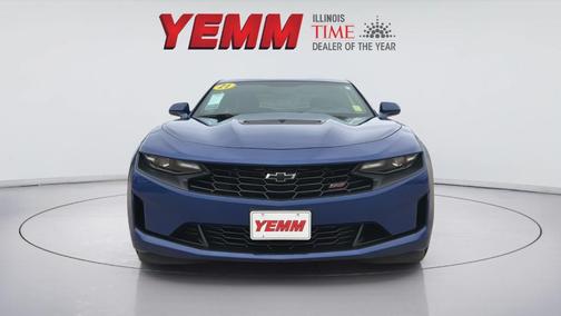 Riverside Blue Metallic 2021 Chevrolet Camaro LT1