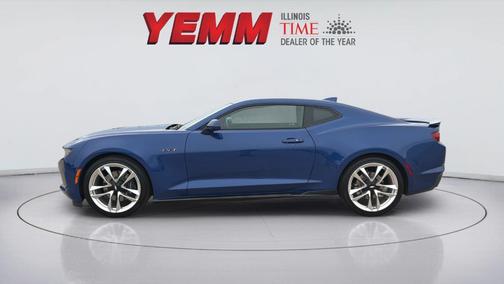 Riverside Blue Metallic 2021 Chevrolet Camaro LT1
