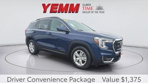 Marine Metallic 2023 GMC Terrain SLE