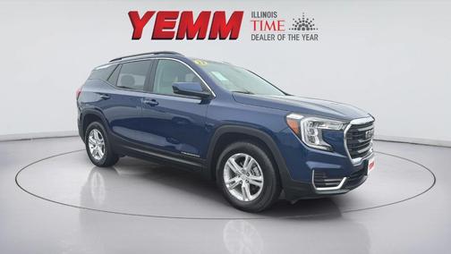Marine Metallic 2023 GMC Terrain SLE