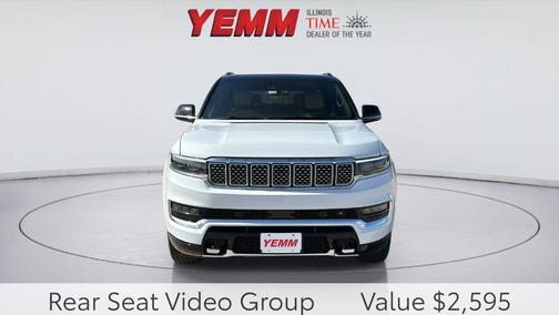 Bright White Clearcoat 2024 Jeep Grand Wagoneer Series III