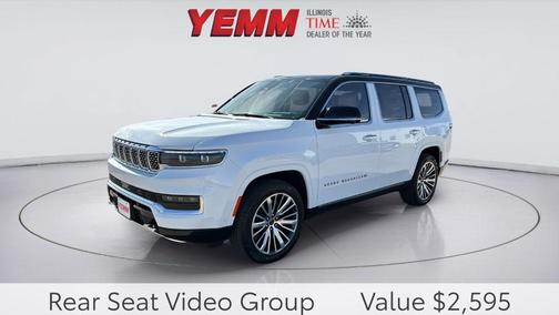 Bright White Clearcoat 2024 Jeep Grand Wagoneer Series III
