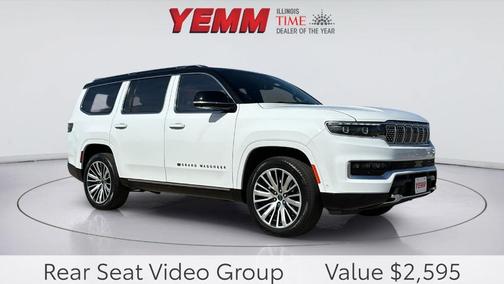 Bright White Clearcoat 2024 Jeep Grand Wagoneer Series III