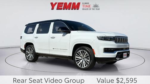 Bright White Clearcoat 2024 Jeep Grand Wagoneer Series III