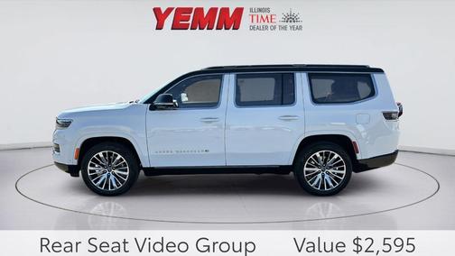 Bright White Clearcoat 2024 Jeep Grand Wagoneer Series III