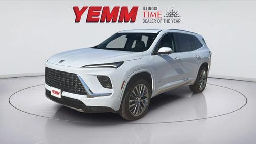 White Tri-Coat 2026 Buick Enclave AVENIR
