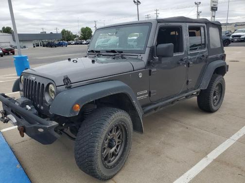 Granite Crystal Clearcoat Metallic 2016 Jeep Wrangler Unlimited Sport