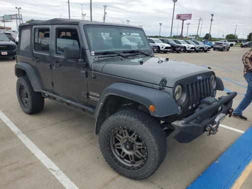 Granite Crystal Clearcoat Metallic 2016 Jeep Wrangler Unlimited Sport