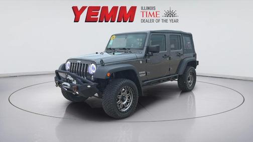 Granite Crystal Clearcoat Metallic 2016 Jeep Wrangler Unlimited Sport