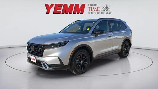 Solar Silver Metallic 2026 Honda CR-V Hybrid Sport Touring