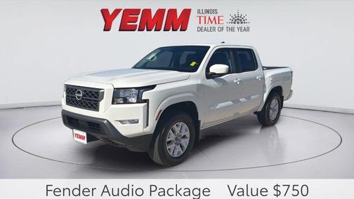 Glacier White 2023 Nissan Frontier SV
