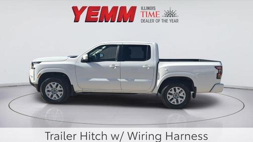 Glacier White 2023 Nissan Frontier SV
