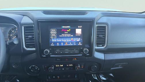 Glacier White 2023 Nissan Frontier SV