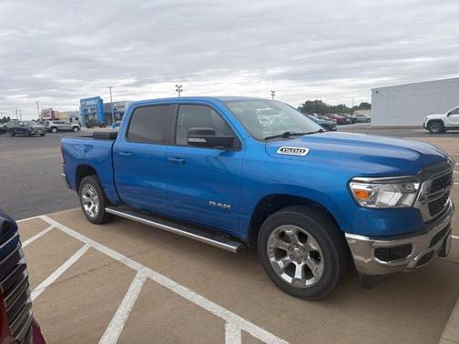 Hydro Blue Pearlcoat 2022 RAM 1500 Big Horn