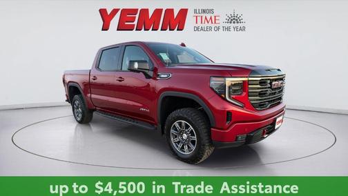 Volcanic Red 2026 GMC Sierra 1500 AT4