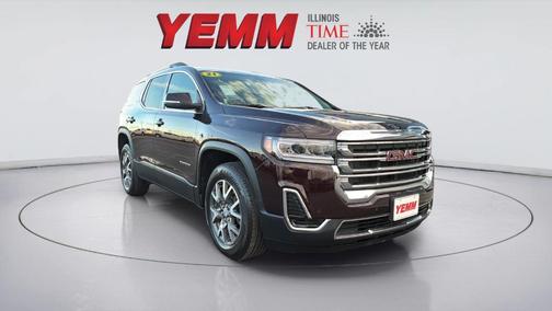 Red Mahogany Metallic 2021 GMC Acadia SLE